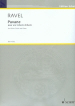 Pavane pour une infante defunte for Violin (Flute) and Piano